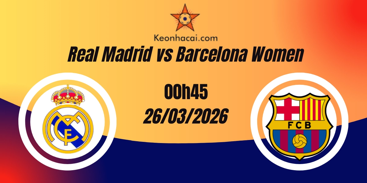 Real Madrid vs Barcelona UEFA Women’s 26/03/2026